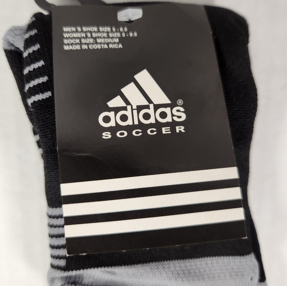 NWT Unisex Adidas Soccer Socks - Picture 2 of 8